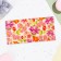 Money envelope "Universal" purple flowers, 16x8 cm
