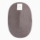 Serving shade "Oval", central-brown, 45*30 cm