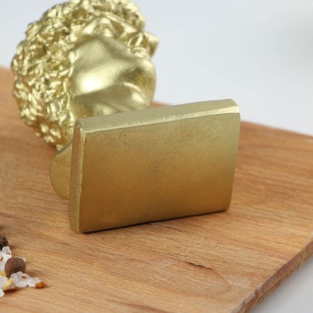 David toothpick stands, gold, 5x5x9 cm-3