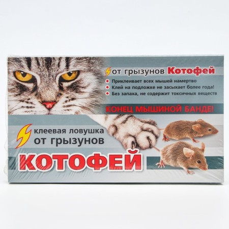 Catfey adhesive trap, from rodents, tray, 1 pcs
