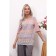 Female blouse, size 42, pink color
