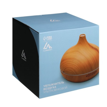 Air humidifier Luazon LHU-11, ultrasonic, 300 ml, 4 modes, backlight-12
