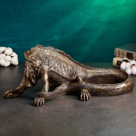 Figure "Iguan" Bronze, 48x21cm-2