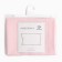 Pillowcase Ethel, 50x70 cm, col. pink, 100% cotton, calico