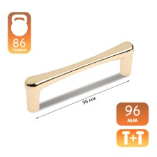 Cappio RSC016 handle handle, m/o 96 mm, color gold