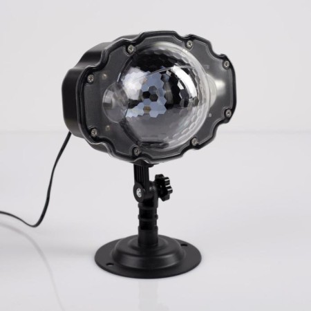 Light device "Snowflakes", IP65, white glow, 12 in-1