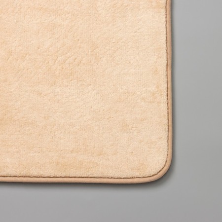 Bathroom mat with the memory effect of Savanna Memory Foam, 50 × 80 cm, beige color-2