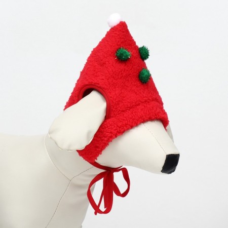 Animal cap "cap", size L (ohm 20 cm, length 20 cm), red