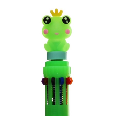 Handle Automatic Ball 10 color, "Spinner Frog", mix-3