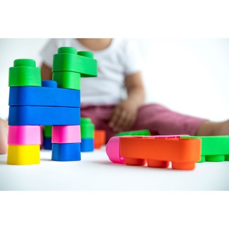 Bathroom toy "Soft bricks"-11