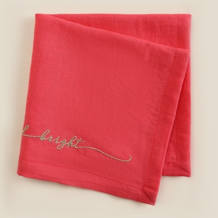 Nab. SL Home "Merry" 40x40cm-4pcs., 100%luna, 170 g/m2-1