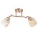 LUSTER "LOIS" 2x40W E27 gold 50x50x22cm