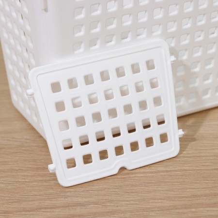 Organizer with partitions "Loft", 24.5 × 9.5 × 14 cm, white color-3