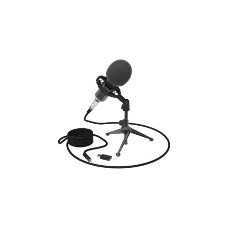 Microphone RITMIX RDM-160, 20-20000 Hz, Jack 3.5, USB, 1.5 m, black-4