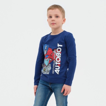 Long sleeve T-shirt "Optimus Prime", transformers, height 98-104