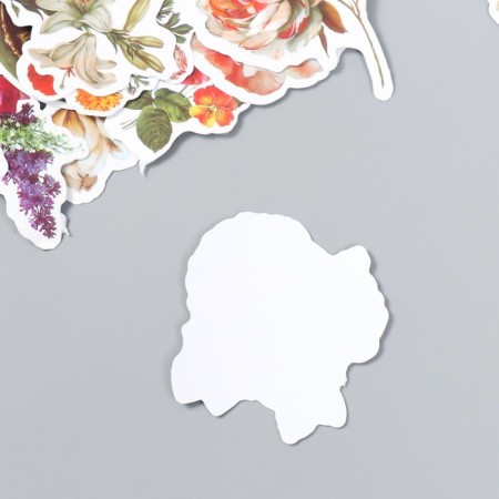 Set of stickers "Vintage Flower Mix" 50 pcs 3-8.5 cm-2