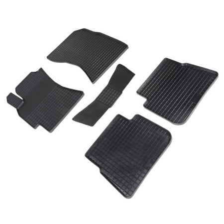 Rubber rugs ’grid’ for Subaru Forester III, 2008-2013