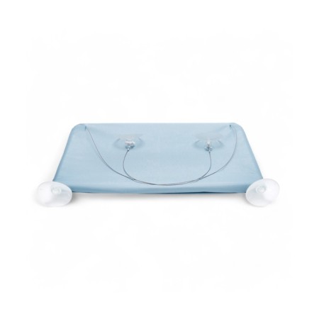 Gamak for a cat on a window, 45*30 cm, weight up to 5 kg, bag, blue-3