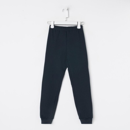 Pants for a boy, dark blue color, height 128 cm (34)-4