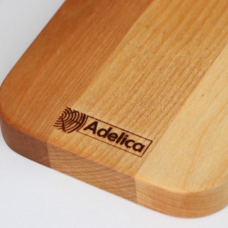 Defense board ADELICA, 40 × 10 × 1.8 cm, in gift packaging, birch-5