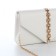 Female bag on a magnet, white color