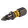 Denzel 11653 bit set, hexagonal profile, PZ1 x 25 mm, steel S2, 10 pcs.