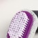 Pumza for a pedicure, with a brush, 6.5 cm, in a box, color mix