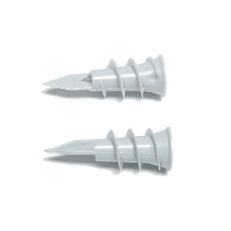Tundra dowel Driva, for drywall, with a drill, nylon, 500 pcs-4