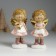 Polystone souvenir "Angel in a pink dress and white apron" MIX 6.5x5x12.5 cm
