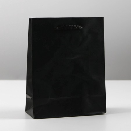 Gift package laminated, packaging, “black”, s 12 x 15 x 5.5 cm-1