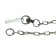 Clock for leaning dogs, 3 m, caliber 3 x 16 mm, black