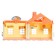 House for dolls "Cottage" with a doll and accessories