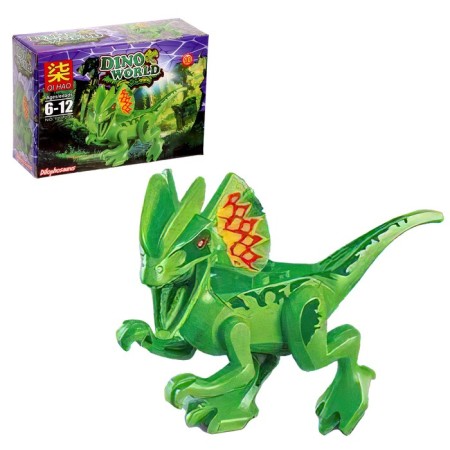Block designer "Dinosaurs", 12 species, mix-6