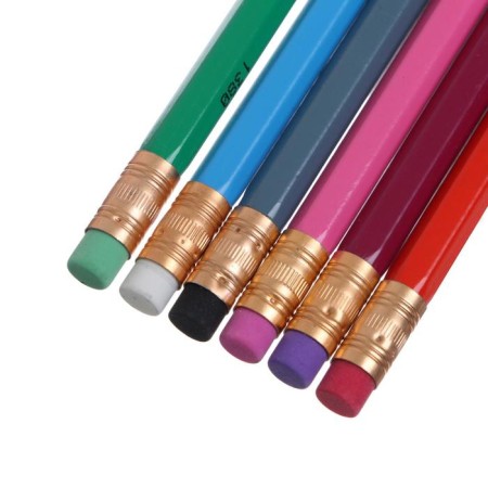 Chernographic pencil Koh-I-Noor, 1380 HB, sharpened, with an eraser-3