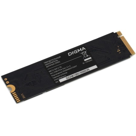 SSD Digma PCIE 4.0 x4 2TB DGSM4002TS69T META S69 M.2 2280-1