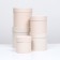 A set of hats 5 in 1 Vanilla, 20 × 20 × 20 - 13.5 × 13.5 × 13.5 cm