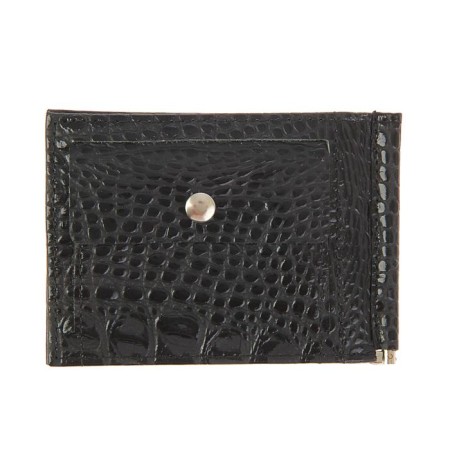 Build clamp, 1 department for credit cards, black color-1