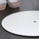 The cake substrate with a hole, d = 28 cm, h = 0.3 cm, the diameter of the hole 1 cm