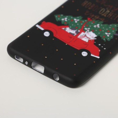 New Year's phone case “Waiting for the New Year miracle”, on Samsung S10-1