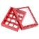 Borda box, burgundy, "I love you" 12 pcs, 19 x 15 x 3.6 cm