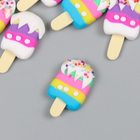 Decor for creativity Plastic "Eskimo with sprinkling" MIX 3.4x2.8x0.7 cm-1
