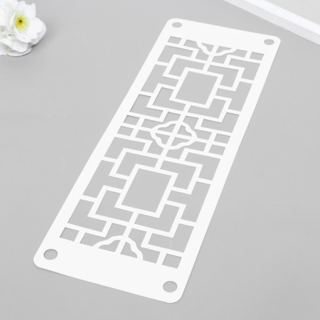 Stencil-border "Geometry" 11x32 cm-1