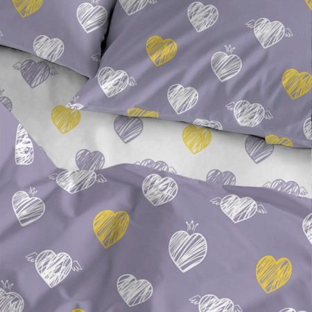 Bed linen 1.5 joint venture, size 150x215 cm, 145x215 cm, 70x70 cm - 2 pcs-2