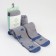 Pantyhose children's kaftan "Stars" 104-110 cm, gray