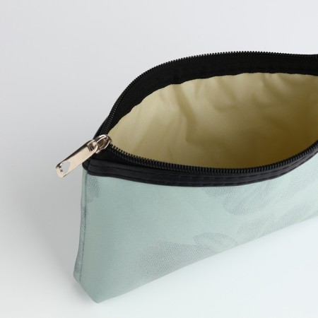 Cosmetic bag simple charm, 20*3*12, lightning departure, green-2