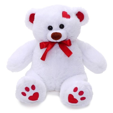 Soft toy "Bear Kelvin" White, 50 cm
