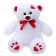 Soft toy "Bear Kelvin" White, 50 cm