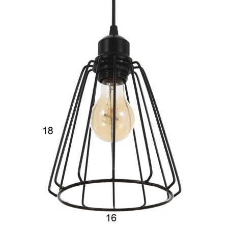 Bayerlux lamp "Batista" 3x40W E27 Black 37x37x90cm-5