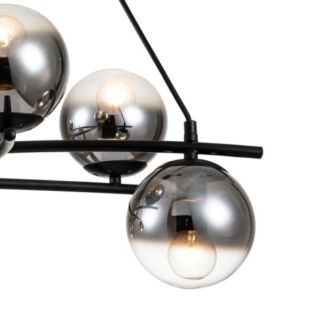 Suspension lamp 6x40W E14, size 68x33x104 cm-3
