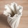 VAZA Ceramics Table "Alaz" Vitka, 24x15 cm, white
